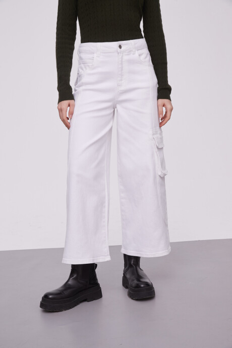 Pantalon Irri Blanco