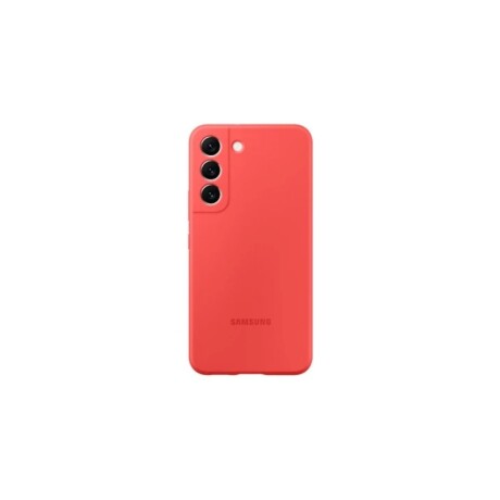Protector silicona original Samsung S22 rosa V01