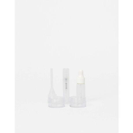 Set De Mini Contenedores De Skincare Combinacion Multicolor