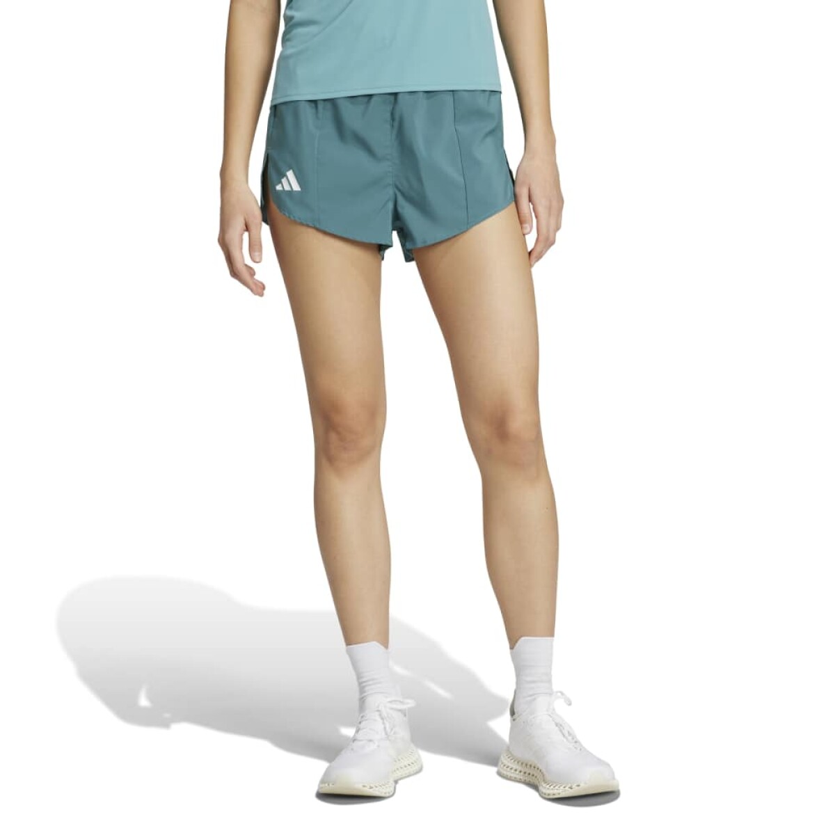 Short Running Adizero E Short Mujer - Green 