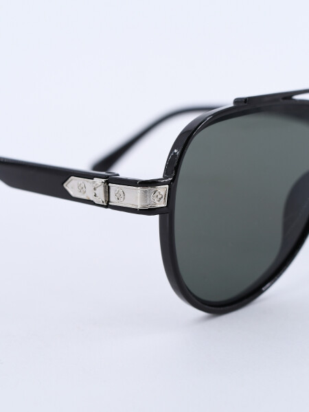 LENTE AVIADOR NEGRO