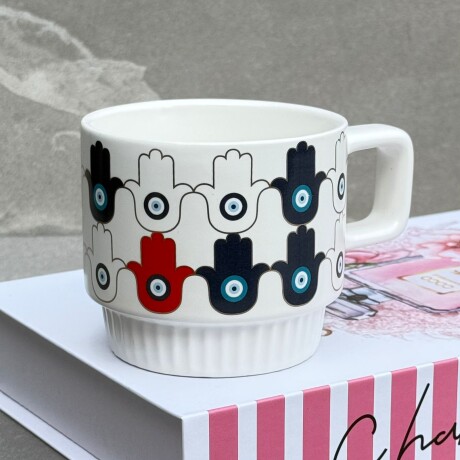 Tazas De Cerámica Ojo Turco 350 ml. Tazas De Cerámica Ojo Turco 350 ml.