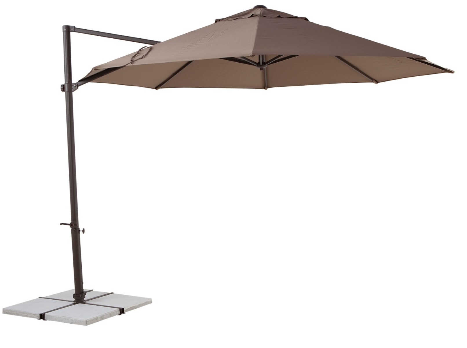 Sombrilla De Jardin En Alum. Premium De 3.3 mts!! 