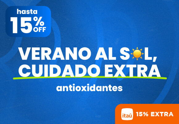Boom de ofertas de verano - antioxidantes