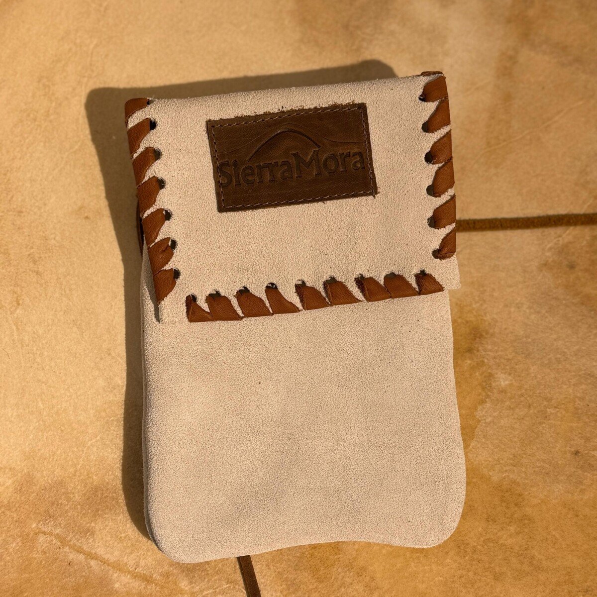 Cel Bag Gamuza - Hielo 