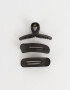 Accesorios Pelo Set Classic Set De Broche Y Piquitos - Negro