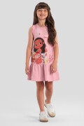 Vestido infantil Minnie. Rosa