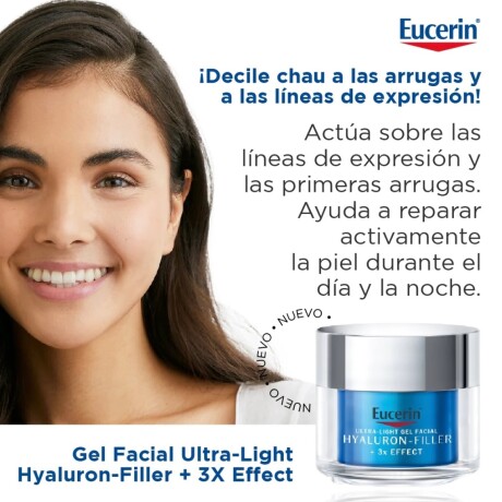 Eucerin Anti Edad Hyaluron Filler gel ultra leve 50ml Eucerin Anti Edad Hyaluron Filler gel ultra leve 50ml