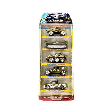 Set x5 VehÃ­culos Militares RACING Set x5 VehÃ­culos Militares RACING