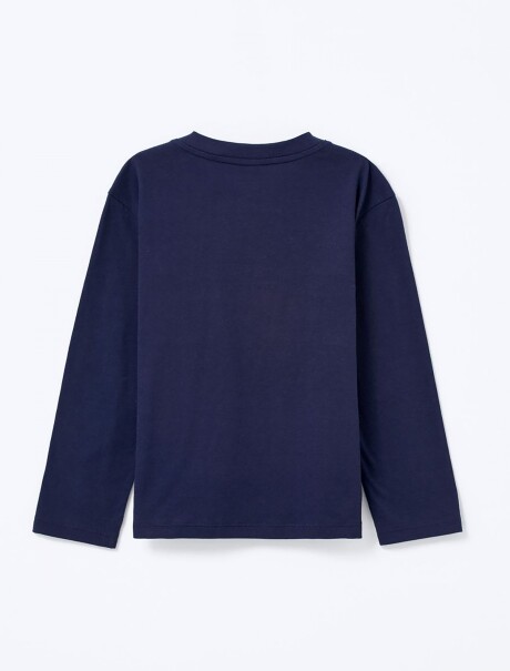 CAMISETA INFANTIL AZUL