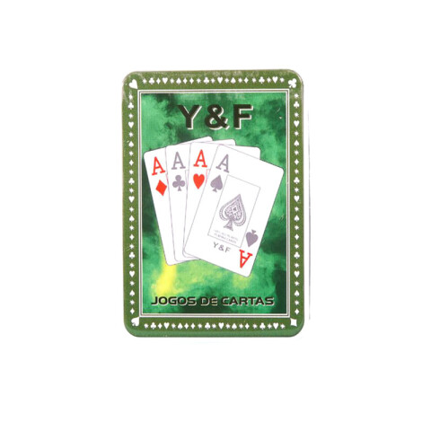Outlet Cartas Póker en lata 85pcs 9*6cm Outlet Cartas Póker En Lata 85pcs 9*6cm
