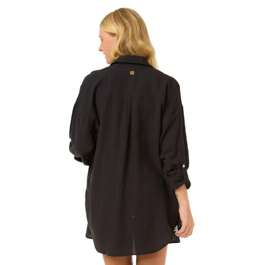 Camisa Rip Curl Premium Surf Holiday Shirt - Negro Camisa Rip Curl Premium Surf Holiday Shirt - Negro