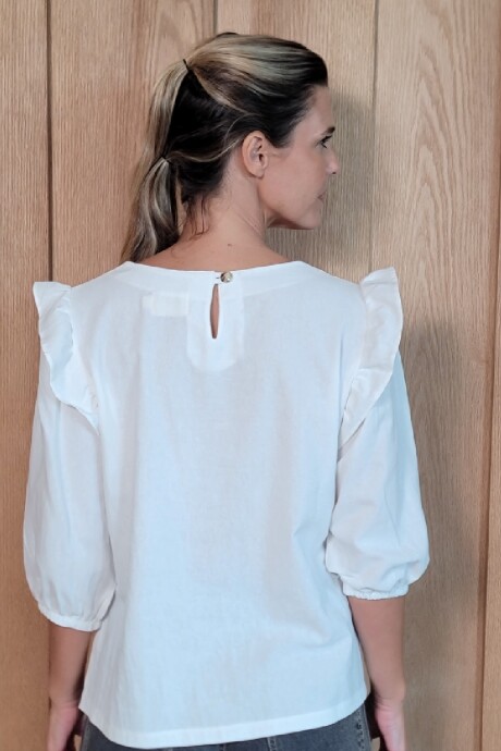 Blusa Bianca Crudo