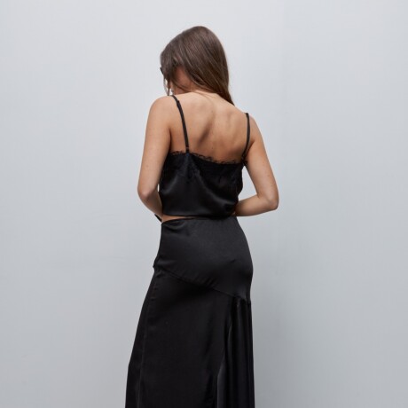 FALDA BRUNA Negro