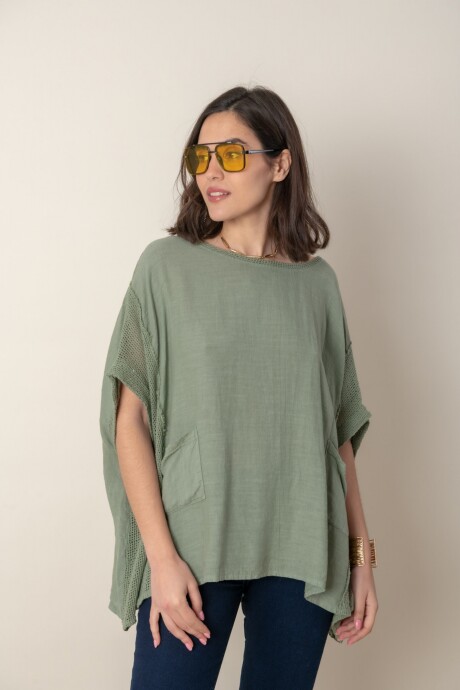 BLUSA CASIOPEA Verde seco