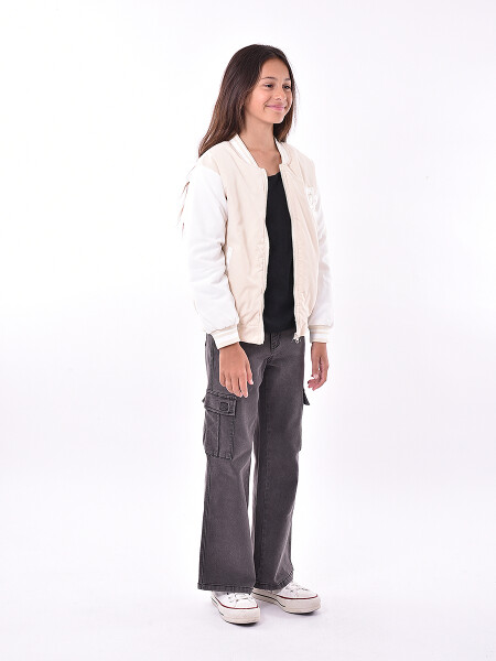BOMBER CALI BEIGE