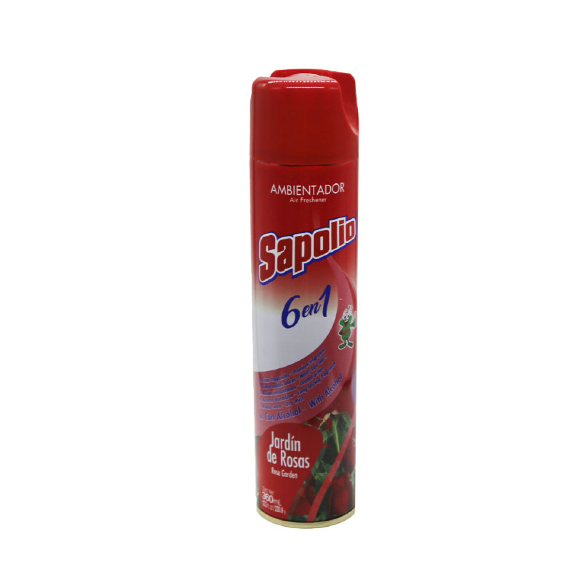 Desodorante de Ambiente SAPOLIO 360ml - Jardín de Rosas 