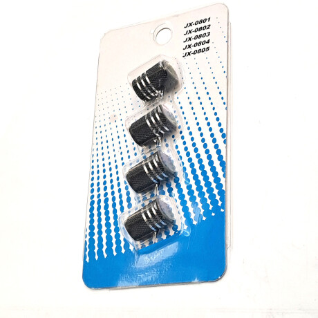 ACCESORIO EXTERIOR - TAPON TAPA VALVULA NEUMATICO JGO. 4 UNIDADES WESTON ACCESORIO EXTERIOR - TAPON TAPA VALVULA NEUMATICO JGO. 4 UNIDADES WESTON