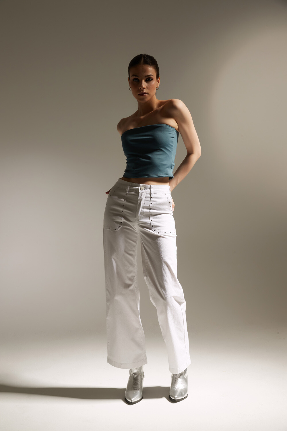 Pantalon Sarees Blanco