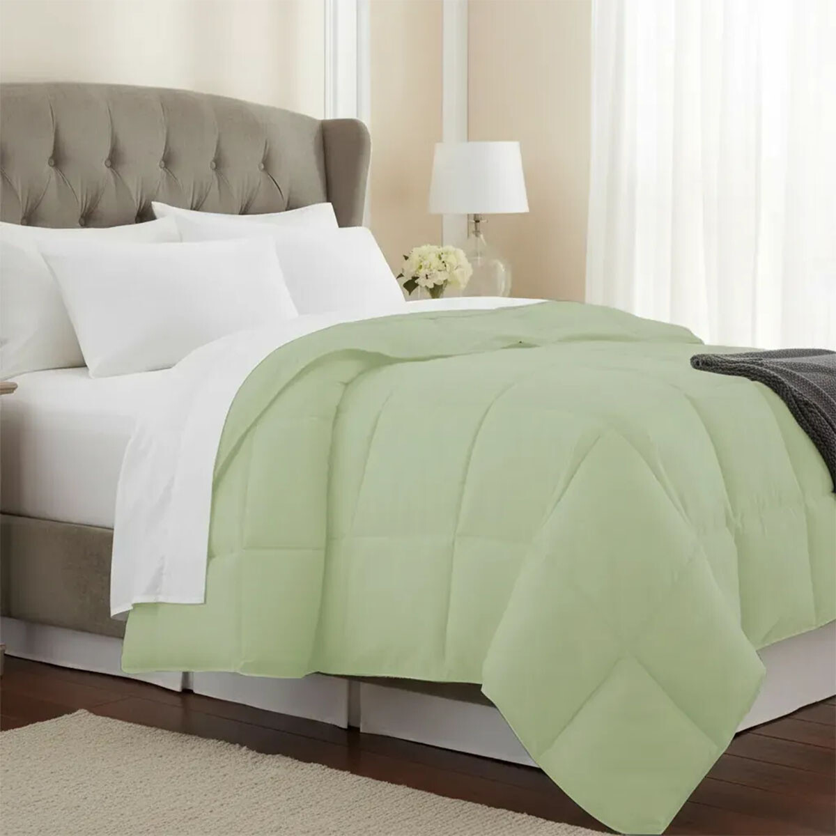 Acolchado de Plumas 1 Plaza Home Class 150 x 220 cm - MENTA 