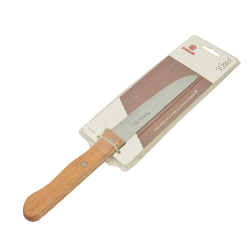 Cuchillo de Churrasco 5" MADERA