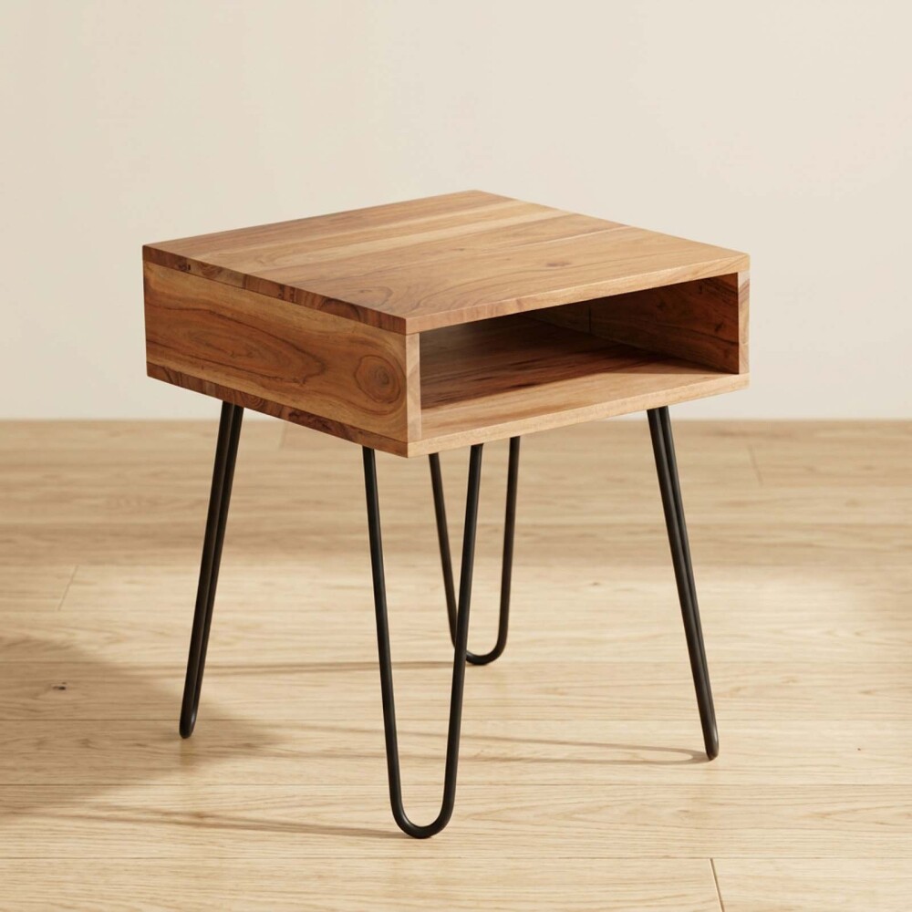 MESA DE LUZ MADERA-ACACIA NATURAL-BEIGE CAMILA