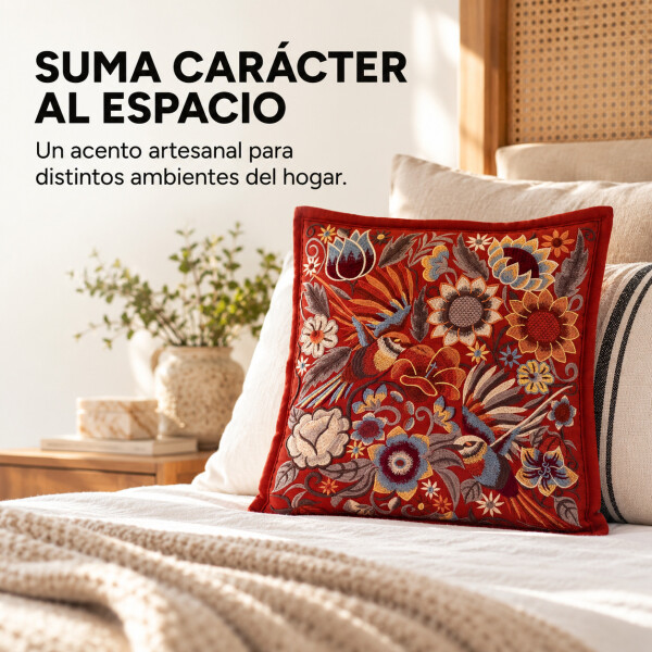 Fundas de Almohadón ZAL 50 x 50 cm Pack x2 Naranja