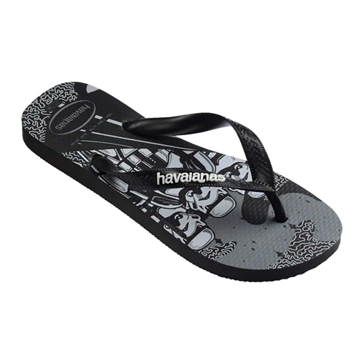 Sandalias Havaianas Star Wars FC Hombre - Negro/negro/blanco 
