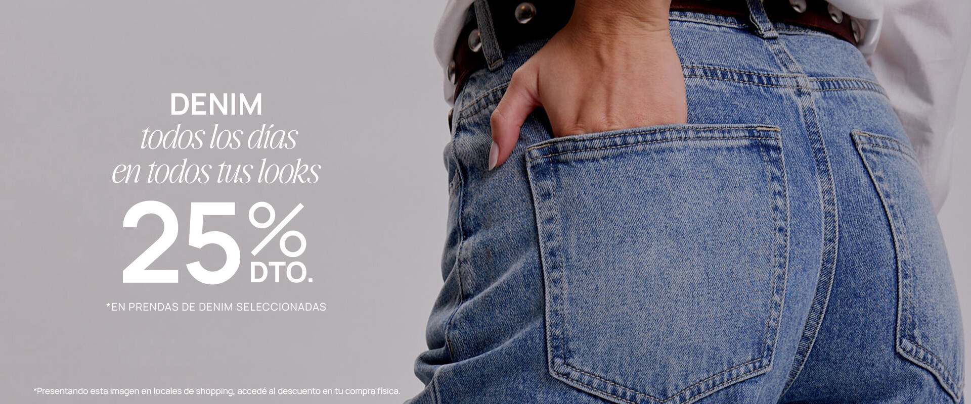 DENIM 25 OFF