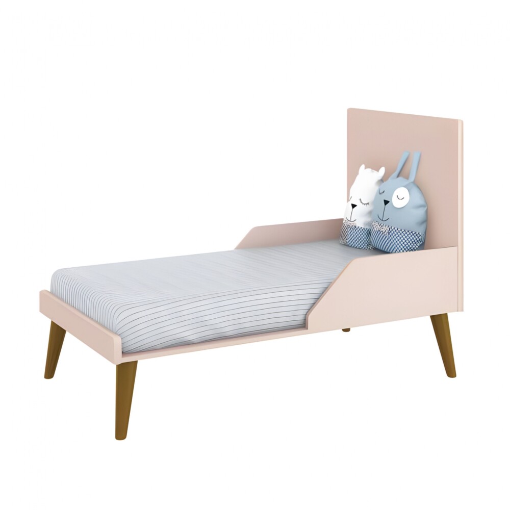 Cuna Convertible Bebé - Theo Rosa