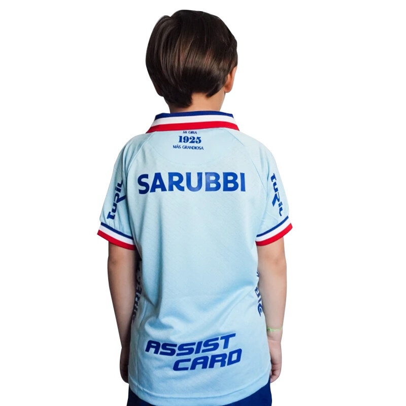 Camiseta Umbro NACIONAL AWAY 3 de Niños Celeste