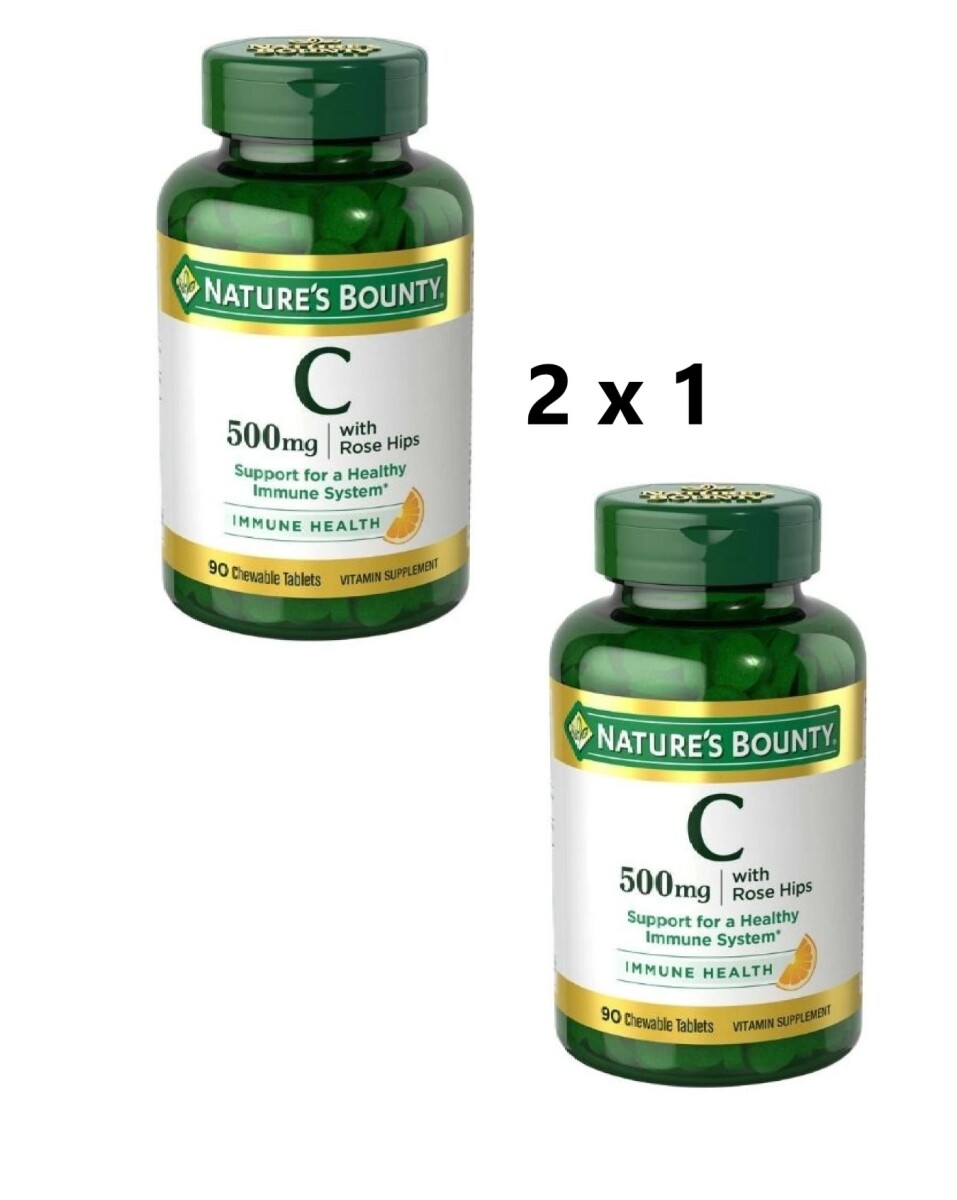 ¡¡¡¡OFERTA 2x1!!!! Vitamina C 500mg 90 tabletas 