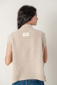 Chaleco belen Beige