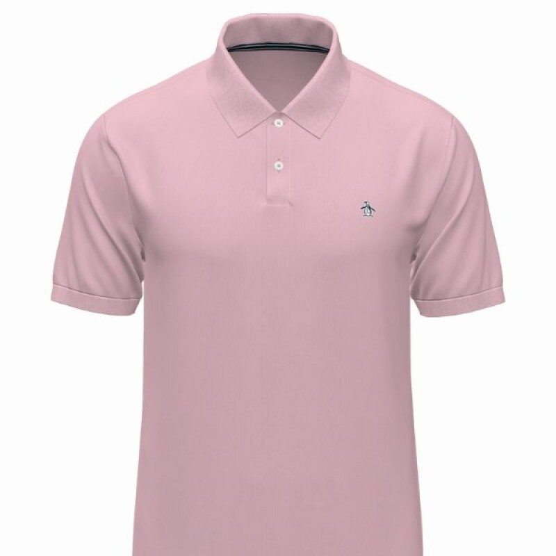 Polo Daddy Org Intrlck Sticker Penguin Rosado