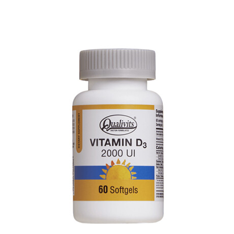 Vitamina D3 2000 UI 60 Tabs Qualivits Vitamina D3 2000 UI 60 Tabs Qualivits