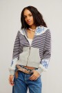 BUZO ZIP LYDIA Gris