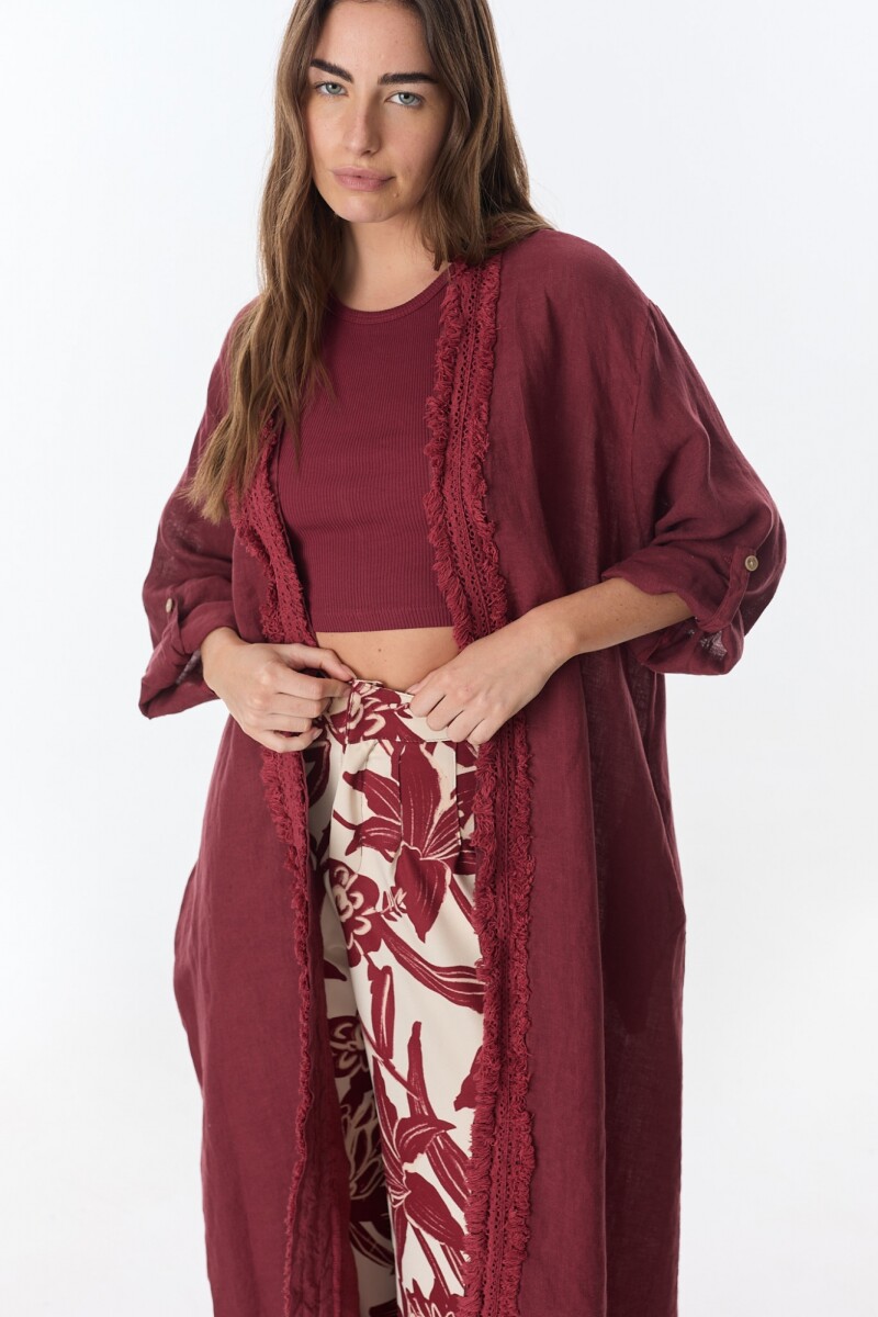 Kimono Aluna Terracota