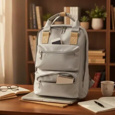 Mochila Fashion Notebook Varios Colores Gris