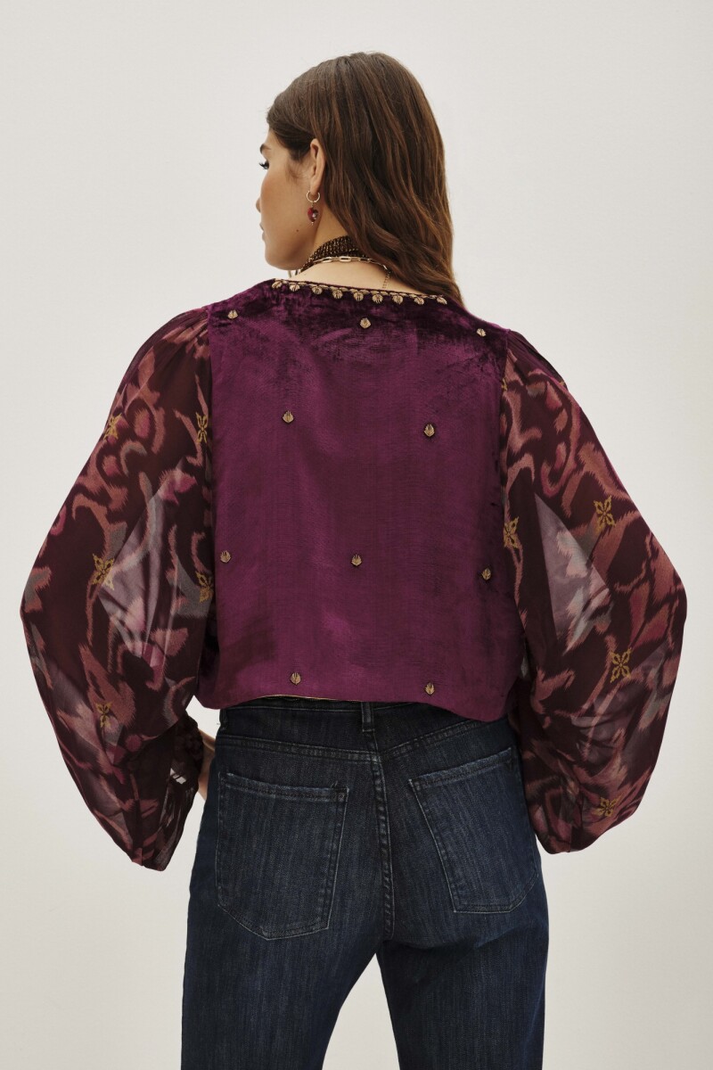 Saco Cadiz Gitan Bordo