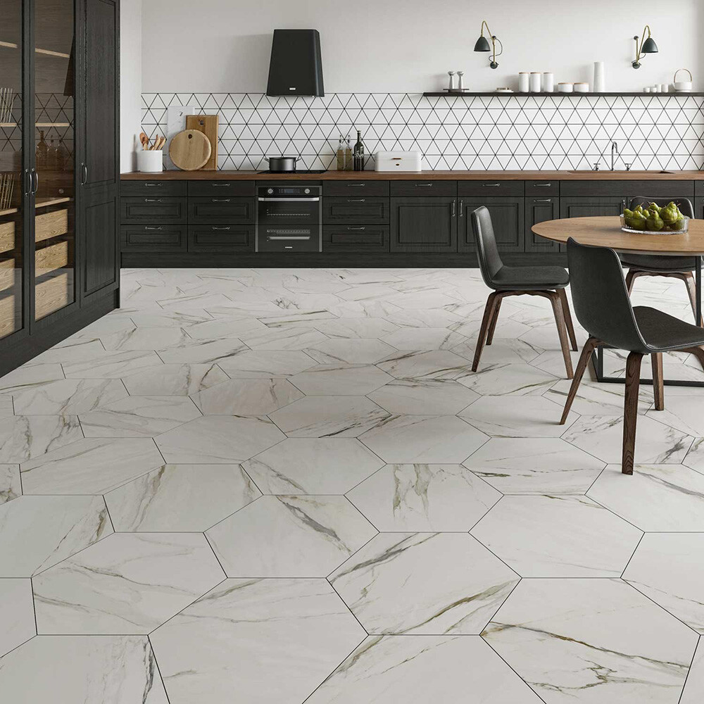 PORCELANATO THASSOS GOLD "A" 56X48 CM Porcelanato Thassos Gold "a" 56x48 Cm