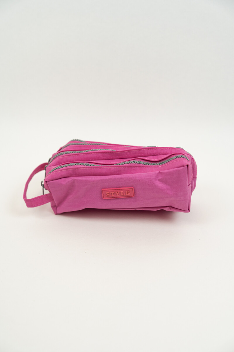 Cartuchera Veronica - Rosa Oscuro 