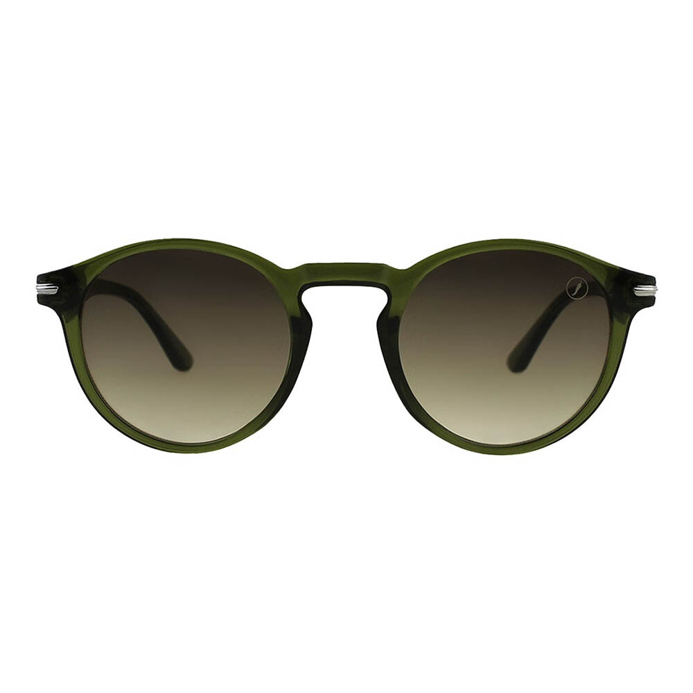 Lentes de sol Colecao P1 2026 Redondo Gradiente Verde/Verde