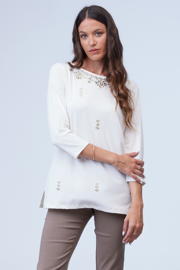 Blusa Tachas CRUDO