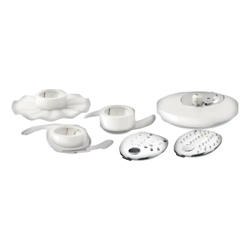 Multi Procesadora Punktal 8 En 1 + Vaso licuador 800w Blanco