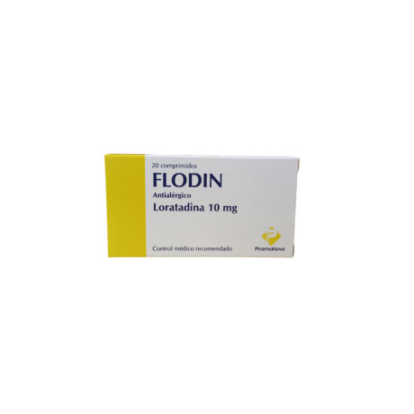 Antialérgico Flodin Loratadina 10MG 20 Comprimidos 001
