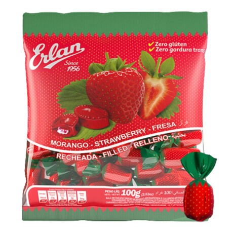 CARAMELO DURO ERLAN 100G FRUTILLA CARAMELO DURO ERLAN 100G FRUTILLA