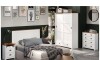 Cómoda 4 cajones - Madera maciza - Linea Colonial Blanco