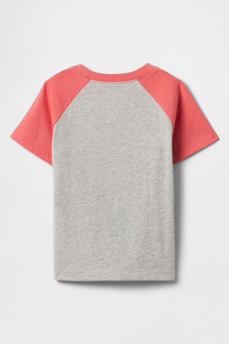 Remera Logo Gap Toddler Niño Light Heather Grey B08