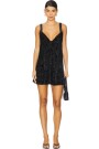 VESTIDO CORTO SNOW ANGEL Negro