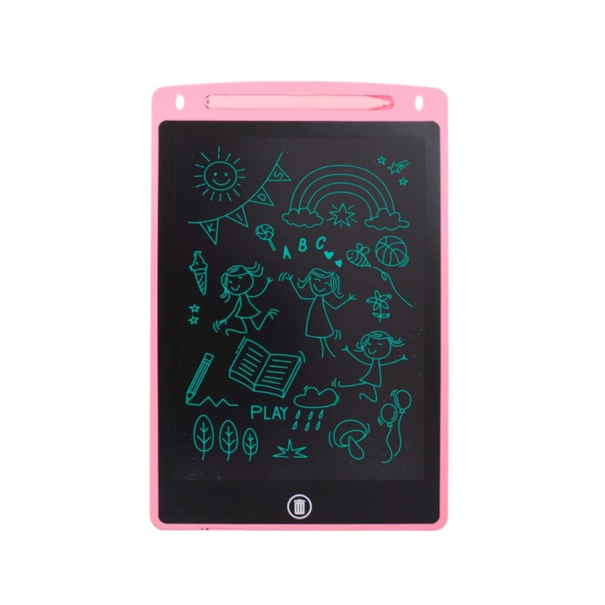 Pizarra mágica LCD 8.5 con lápiz - ROSADO 